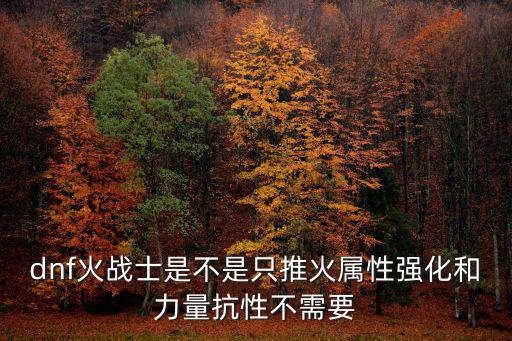 dnf为什么不推荐火属性，dnf忍者的武器怎么都不加属性攻击