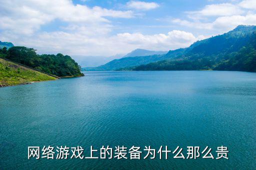 网络游戏上的装备为什么那么贵
