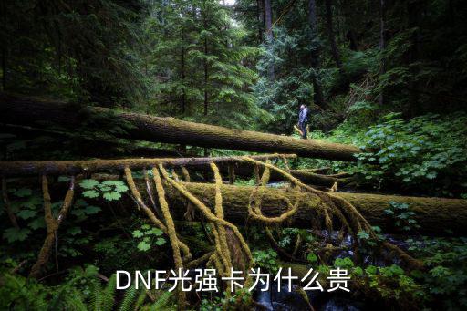 DNF光强卡为什么贵