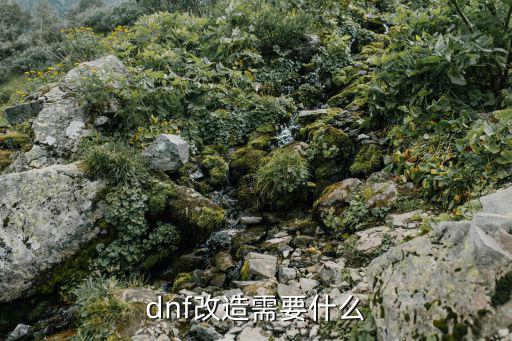 dnf改造需要什么