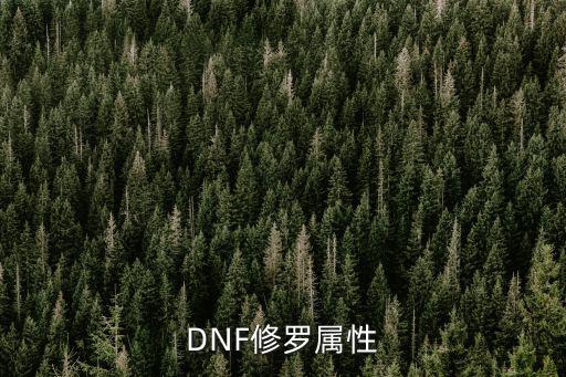 DNF修罗属性