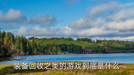 装备回收之类的游戏到底是什么