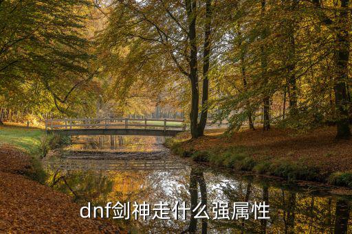 dnf剑神走什么强属性