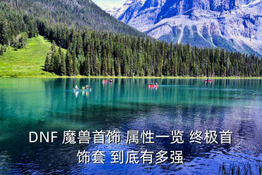 dnf  魔兽什么属性，DNF魔兽副本什么属性最好