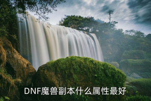 dnf魔兽什么属性，DNF魔兽副本什么属性最好