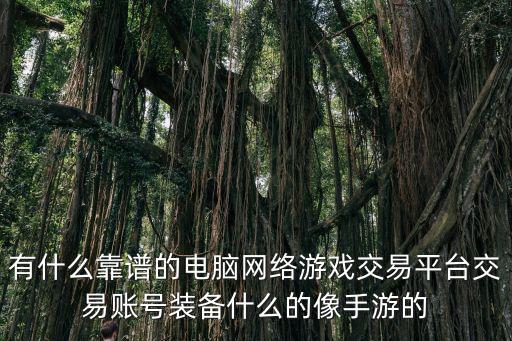 电脑卖游戏装备软件有哪些，谁知道除了5173和淘宝之外什么网站还可以卖游戏号和装备