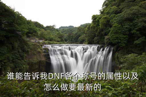 dnf红玉称号是什么属性，DNF有那些称号 都是什么属性