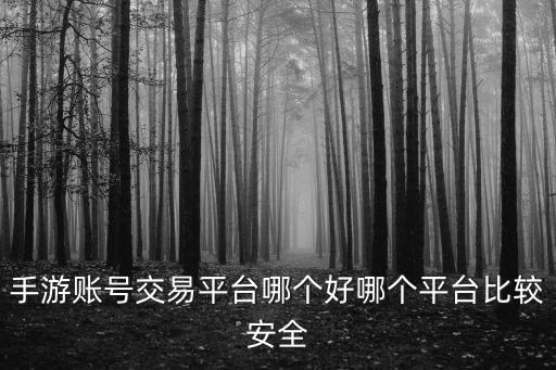 手游账号交易平台哪个好哪个平台比较安全