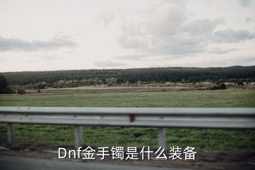 dnf金手镯什么属性，Dnf金手镯是什么装备