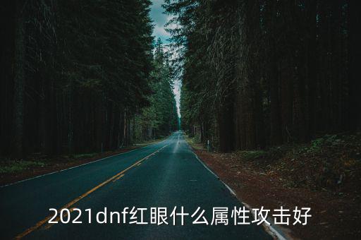 dnf红眼 堆什么属性，2021dnf红眼什么属性攻击好