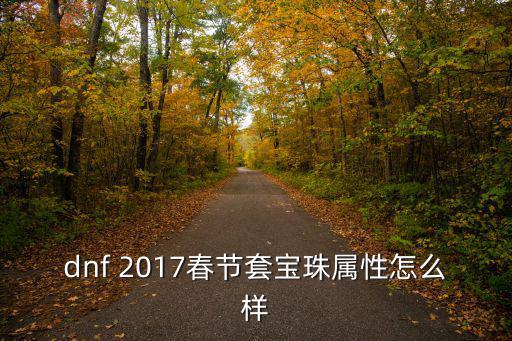 dnf春节套宝珠什么属性，Dnf新年礼包什么属性关键是宝珠