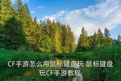 打游戏装备鼠标怎么用，怎么用键盘鼠标玩王者荣耀
