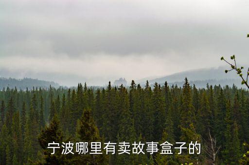 印象城哪里有卖游戏装备，宁波哪里有卖故事盒子的