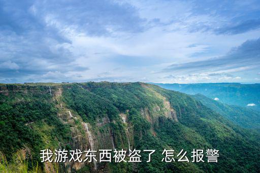 我游戏东西被盗了 怎么报警
