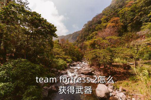 team fortress 2怎么获得武器