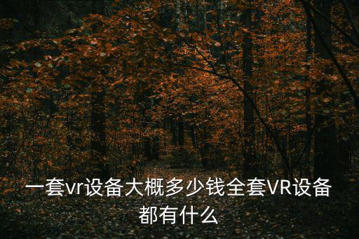 一套vr设备大概多少钱全套VR设备都有什么
