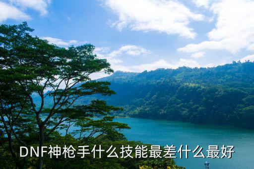 dnf男枪手什么属性弱，地下城与勇士中神枪手 加什么属性好
