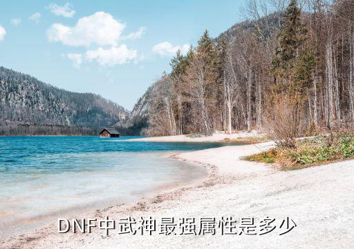 DNF中武神最强属性是多少