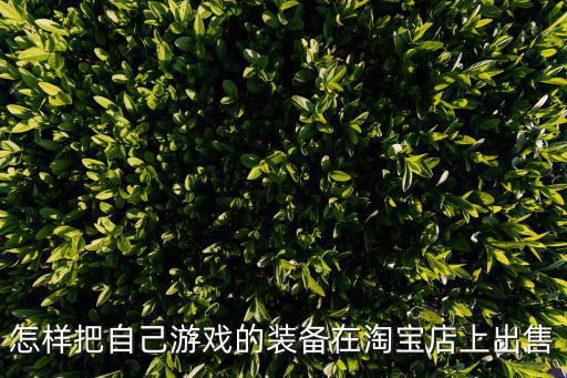 拼多多游戏装备怎么发货，卖游戏装备怎么弄