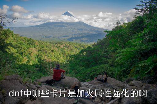 dnf火属性强化什么卡片，dnf中哪些卡片是加火属性强化的啊