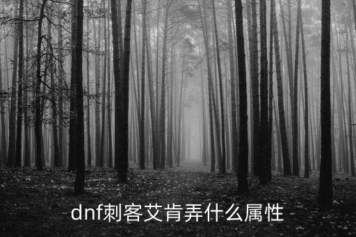 dnf特工艾肯什么属性，DNF艾肯五件套怎么选择套装属性价值最高