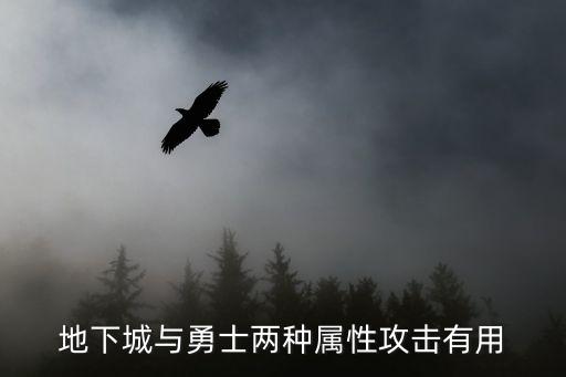 地下城与勇士两种属性攻击有用