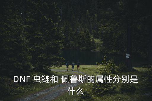 DNF 虫链和 佩鲁斯的属性分别是什么
