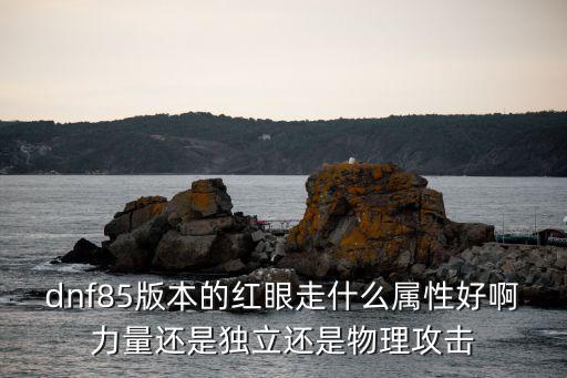 dnf红眼应该走什么属性，dnf85版本的红眼走什么属性好啊力量还是独立还是物理攻击