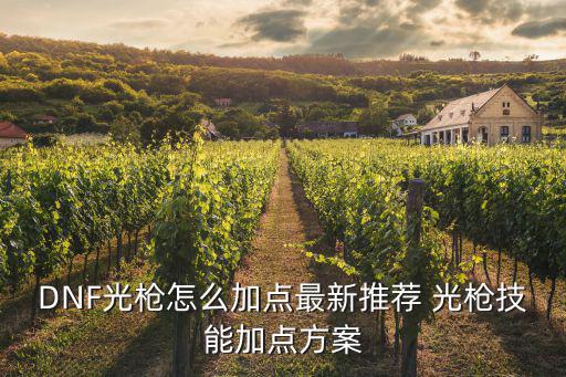 dnf光枪主要加什么属性，DNF枪炮师要什么光属性的东西