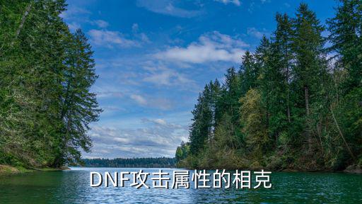 dnf特效伤害吃什么属性，DNF攻击属性的相克