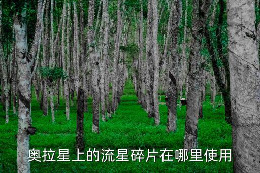 奥拉星手游怎么用流星碎片，在奥拉星如何快速获得流星碎片