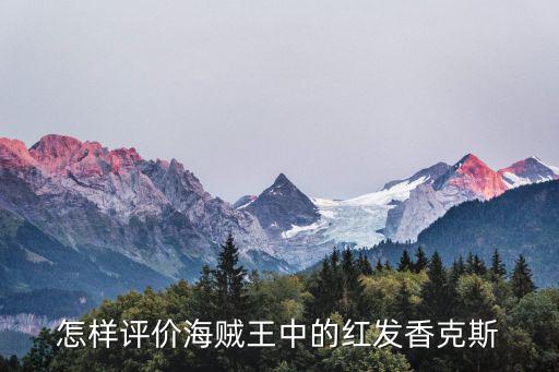 怎样评价海贼王中的红发香克斯