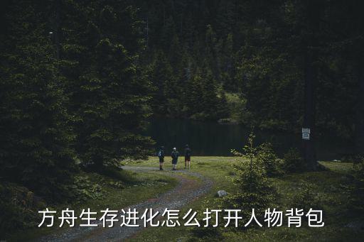方舟手游导航包怎么打开，方舟生存进化怎么打开人物背包