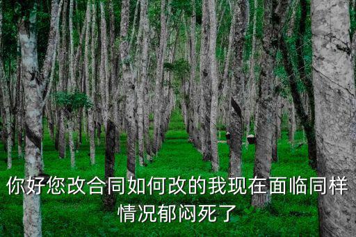 2k22手游怎么改合同，怎样修改协议
