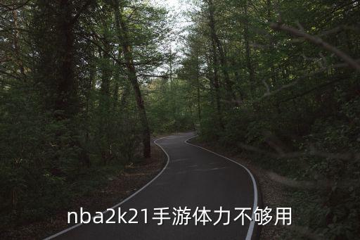 nba2k21手游体力不够用