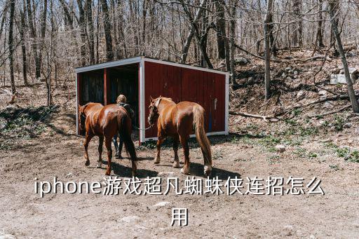 iphone游戏超凡蜘蛛侠连招怎么用