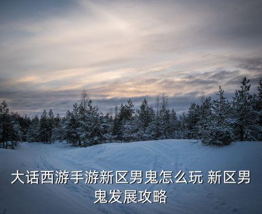 大话手游男鬼怎么弄，大话西游手游男鬼如何加点 大话西游手游男鬼加点攻略