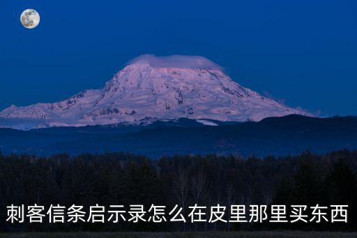 刺客信条启示录怎么在皮里那里买东西