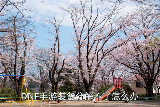 DNF手游自己装备怎么解除，DNF手游没用的装备怎么办 装备处理方法