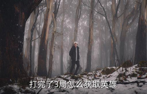 英雄联盟手游3级英雄怎么领取，打完了3局怎么获取英雄