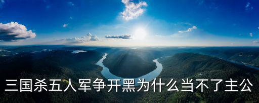 手游三国杀组队怎么不可以抢主公，为什么太阳神三国杀2人模式主公不可以选神曹操