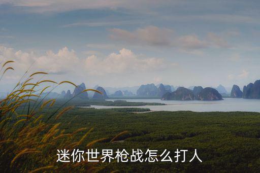 迷你世界枪战手游怎么进去玩，迷你世界怎么搞对战游戏