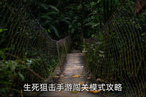 生死狙击手游闯关模式攻略