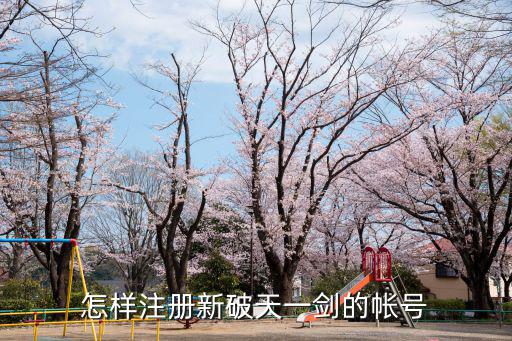 怎样注册新破天一剑的帐号