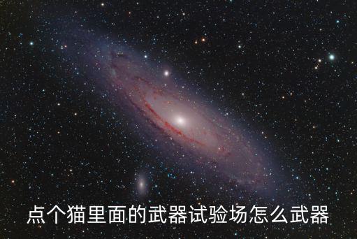 点个猫里面的武器试验场怎么武器