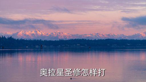 奥拉星圣修怎样打