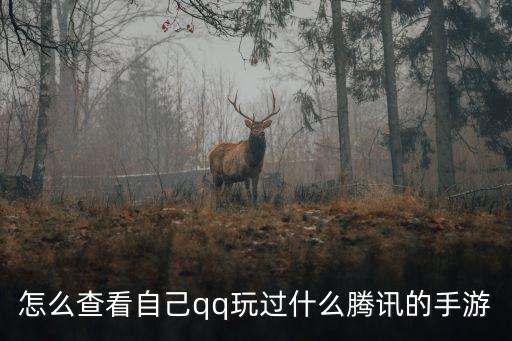 怎么查qq授权过的手游，怎样查询一个QQ登陆过的所有游戏