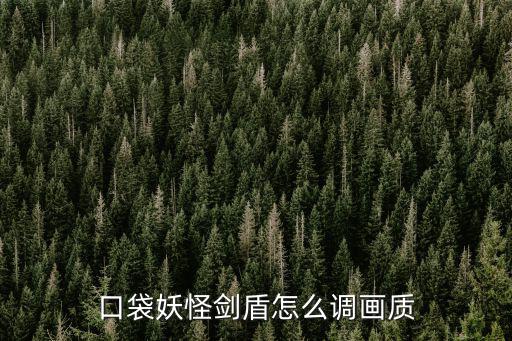 精灵宝可梦剑盾手游怎么调整，宝可梦剑盾怎么更换视角