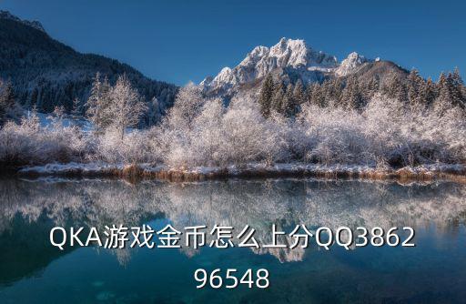 QKA游戏金币怎么上分QQ386296548