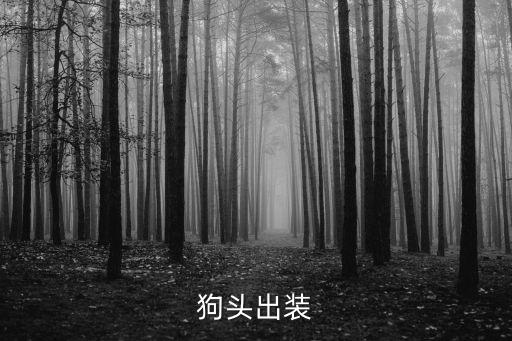 狗头出装